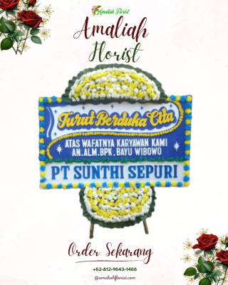 Papan Bunga Duka di Tangaran