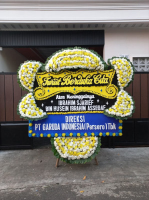 Papan Bunga Duka di Tangaran